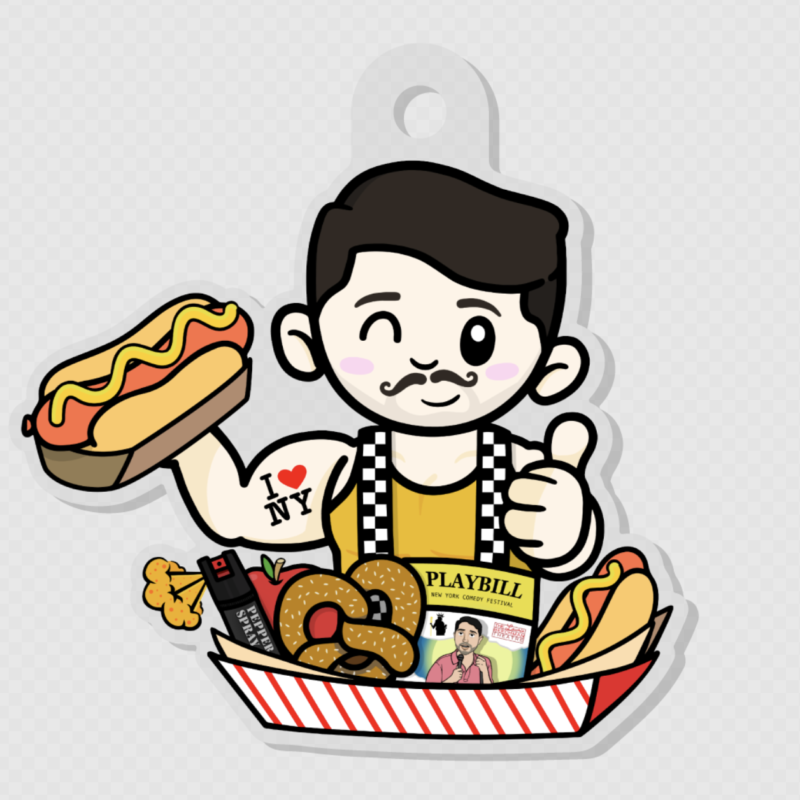 New York Nick Keychain